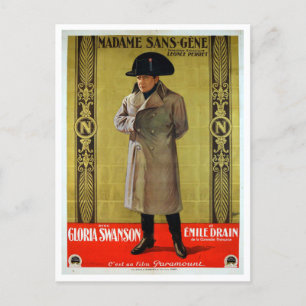 Madame Sans-Gêne (film, 1925) Briefkaart