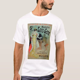 "Madame Sans-Gene" in Le Radical, door Edmond Lepe T-shirt