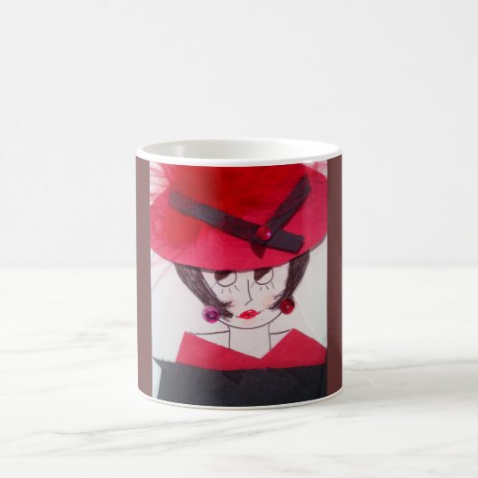 Madame sophistiquée Mug (Centre)