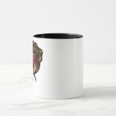 Madame traditionnelle HeadCoffee Mug de tatouage (Centre)