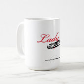Madame Troubles Logo Mug (Devant gauche)