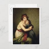 Madame Vigee-Lebrun en haar dochter Daughter Briefkaart (Voorkant / Achterkant)