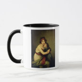 Madame Vigee-Lebrun en haar dochter Daughter Mok (Links)