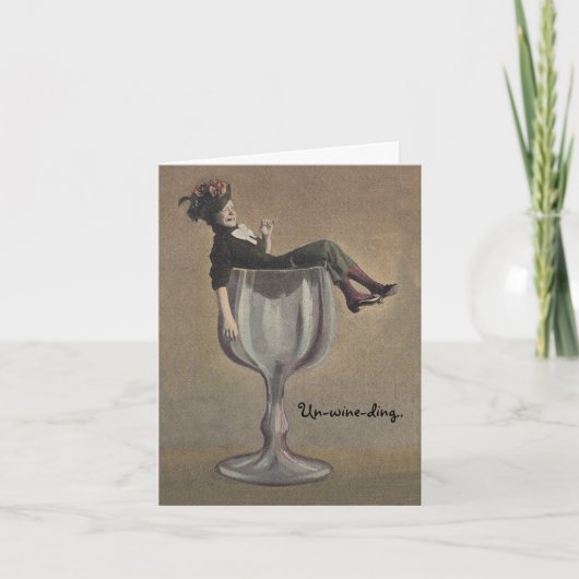 Madame vintage de carte de note de voyage (Devant)