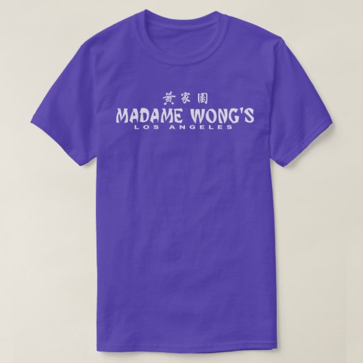 Madame Wongs TShirt (Design devant)