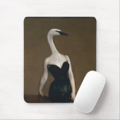 Madame X heeft een Swanlike Neck Mousepad Muismat (Met muis)