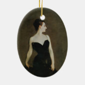Madame X Keramisch Ornament (Achterkant)