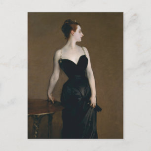 Madame X van John Singer Sargent Briefkaart
