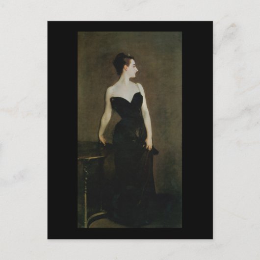 Madame X van John Singer Sargent Briefkaart (Voorkant)