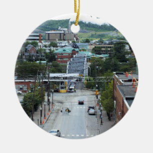 Madawaska Maine Keramisch Ornament