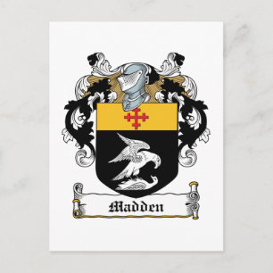 Madden Family Crest Briefkaart