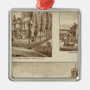 Madden Woonplaats, Water Works Metalen Ornament