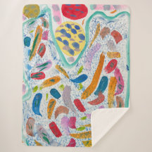 Maddie Coyfish sherpa deken 300