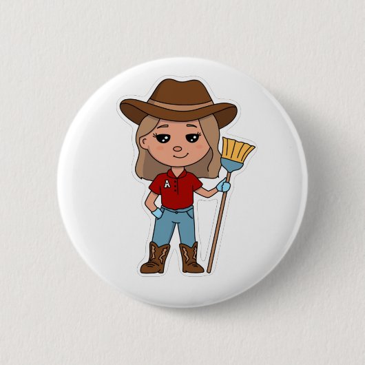 Maddog Pin Ronde Button 5,7 Cm (Voorkant)