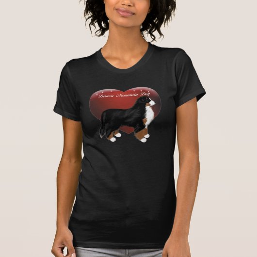 MadDog's Heart Dog gestapeld T-Shirt (Voorkant)