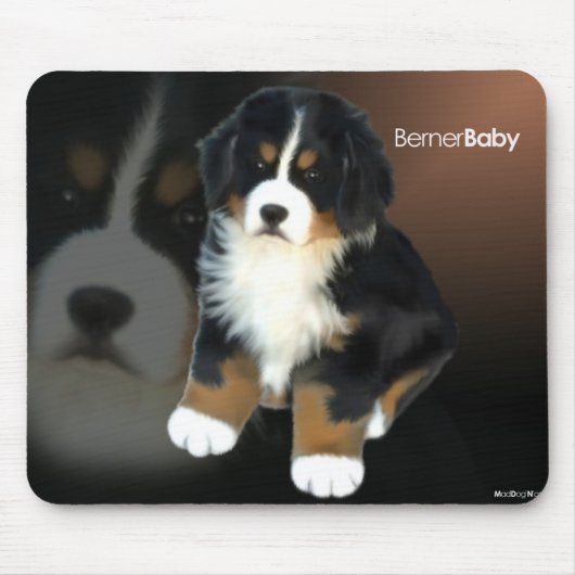 MadDog's Puppy Sit Mousepad Muismat (Voorkant)