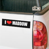 MADDOW-verkiezingsgestel Bumpersticker (Op Truck)