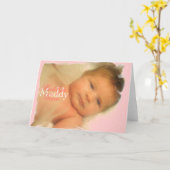 Maddy carte de base ... (Fleur jaune)