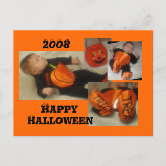 Maddy Halloween. Briefkaart