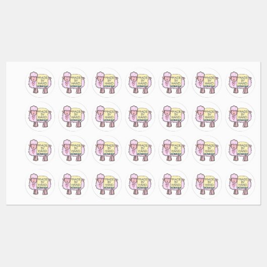 Made by Hand Labels (Vel)