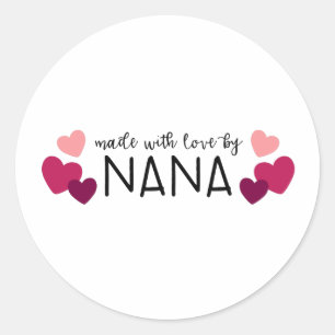 Made by Nana Ronde Sticker