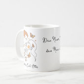 Made for each other , lineart koffiemok (Voorkant links)