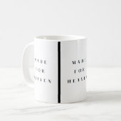 Made for Heaven Coffee Mug (Devant gauche)