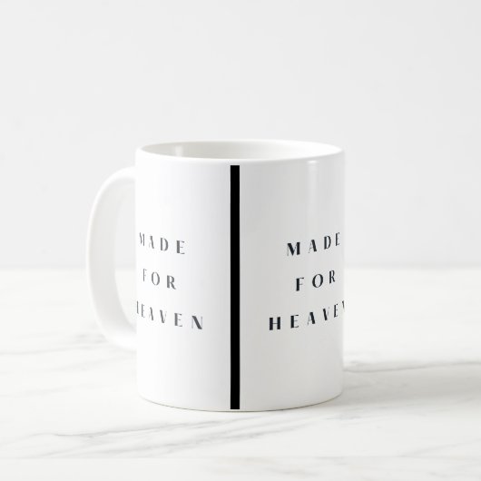 Made for Heaven Coffee Mug (Devant gauche)