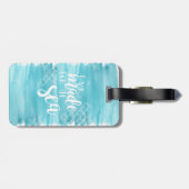 Made for the Zee Waterverf Bagagelabel (Achterkant horizontaal)