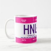 Made for You Boarding Pass Mug (Gauche)