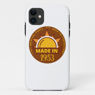 MADE IN 1953 grappig verjaardagscadeau iPhone 11 Hoesje