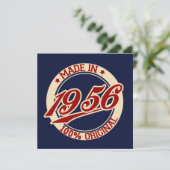 Made in 1956 kaart (Staand voorkant)