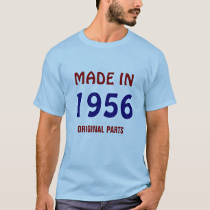Made in 1956 t-shirt