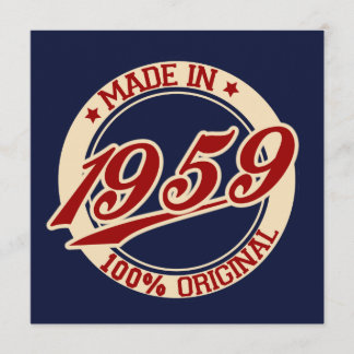 Made in 1959 kaart