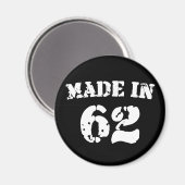 Made in 1962 magneet (Voorkant / Achterkant)