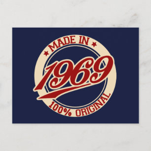 Made in 1969 briefkaart
