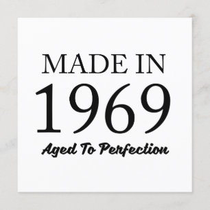 Made in 1969 kaart
