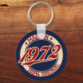 Made in 1972 sleutelhanger (Voorkant)