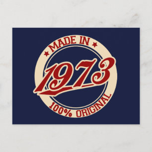 Made in 1973 briefkaart