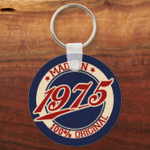 Made in 1975 sleutelhanger (Voorkant)