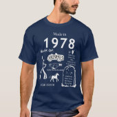 Made in 1978 TShirt (Devant)