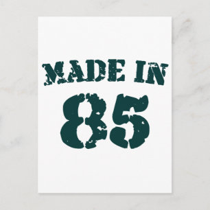Made in 1985 briefkaart