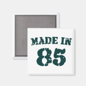 Made in 1985 magneet (Voorkant / Achterkant)