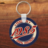 Made in 1985 sleutelhanger (Voorkant)