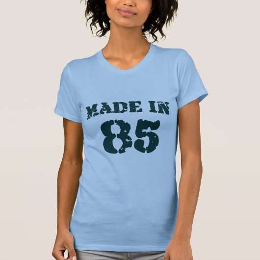 Made in 1985 t-shirt (Voorkant)