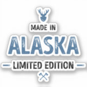Made in Alaska Limited Edition Sticker (Voorkant)
