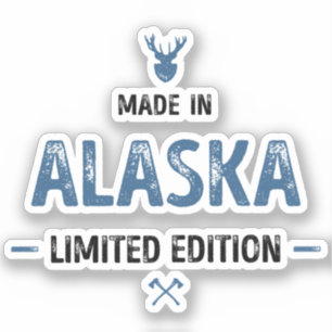 Made in Alaska Limited Edition Sticker
