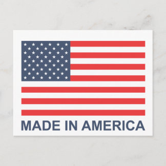 Made in Amerika Briefkaart