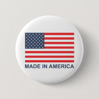 Made in Amerika Ronde Button 5,7 Cm