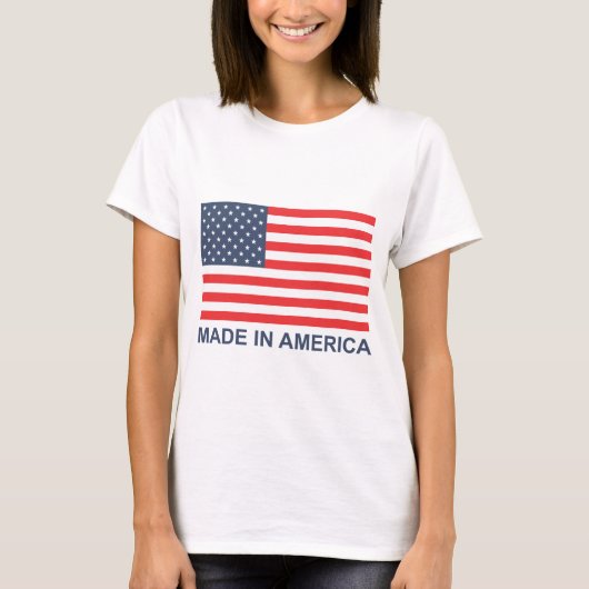Made in Amerika T-shirt (Voorkant)